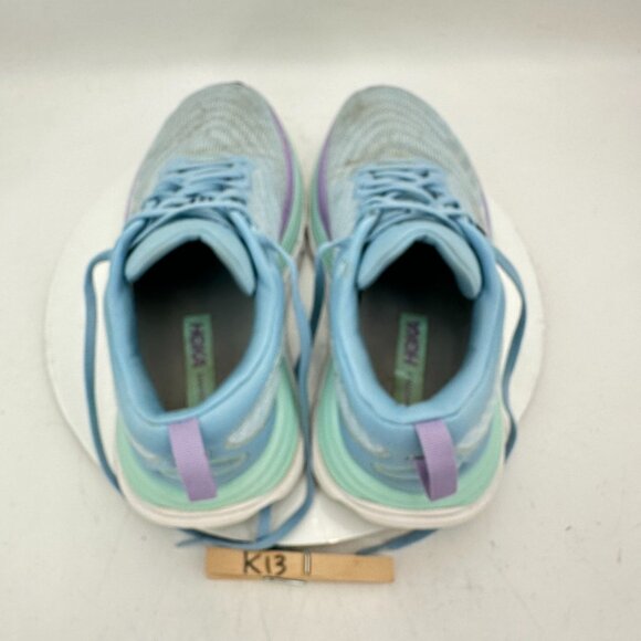 Hoka One Gaviota 5 Wide Women Size 9D 1134235 ABSO Airy Blue Sunlit Ocean Shoes - Picture 9 of 11